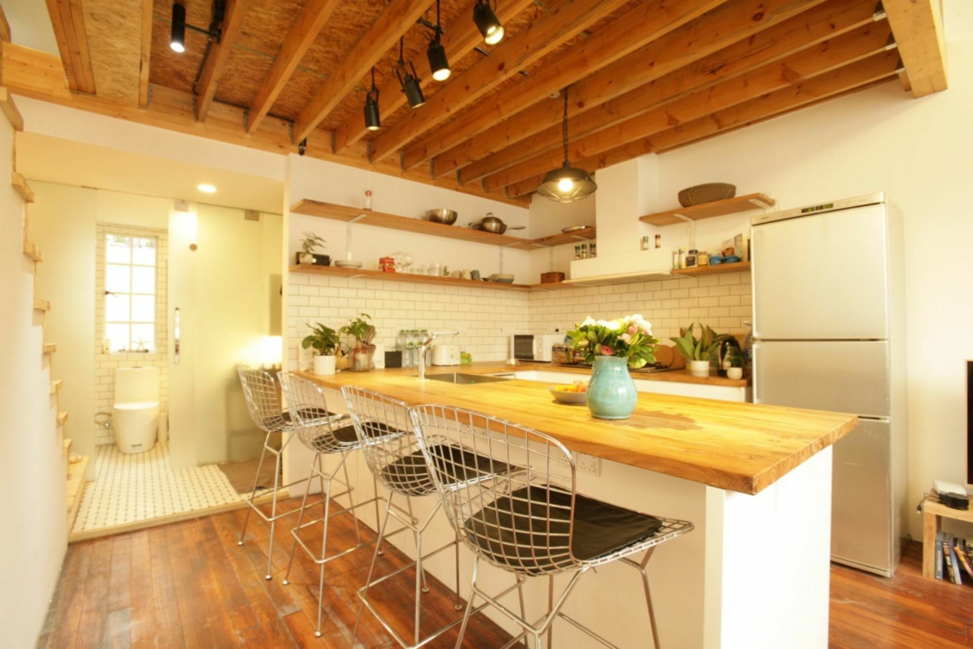 Appartement Fx78 Loft & Terrace à Shanghai Extérieur photo